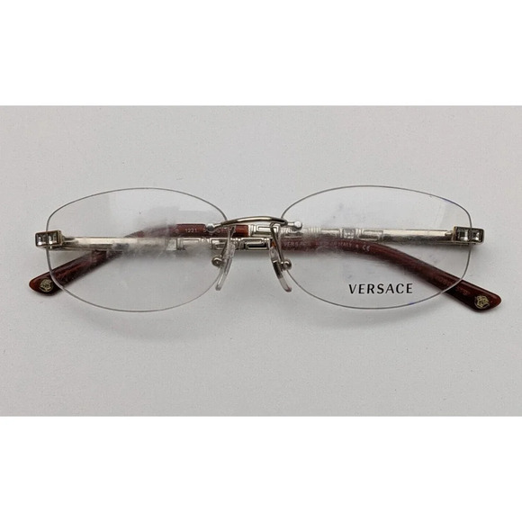 🕶️Made in Italy! Versace Mod.1152-B Eyeglasses 54/16 135 /KAE321🕶️​ - Picture 1 of 9